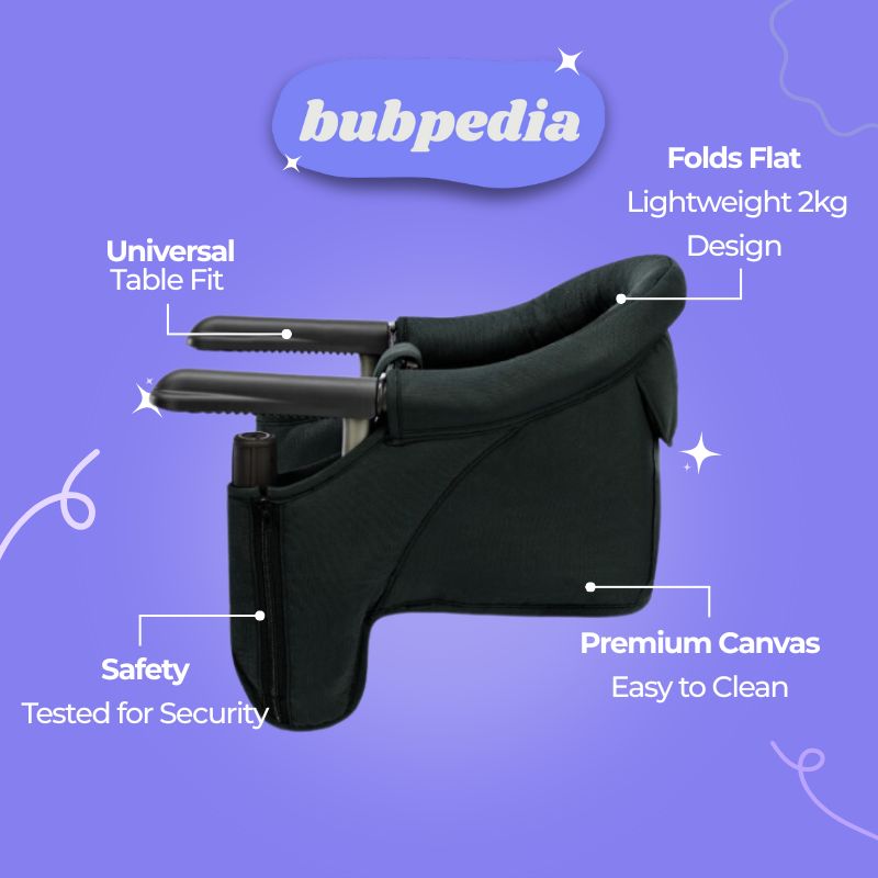 Bubpedia™ Portable Hook-On High Chair