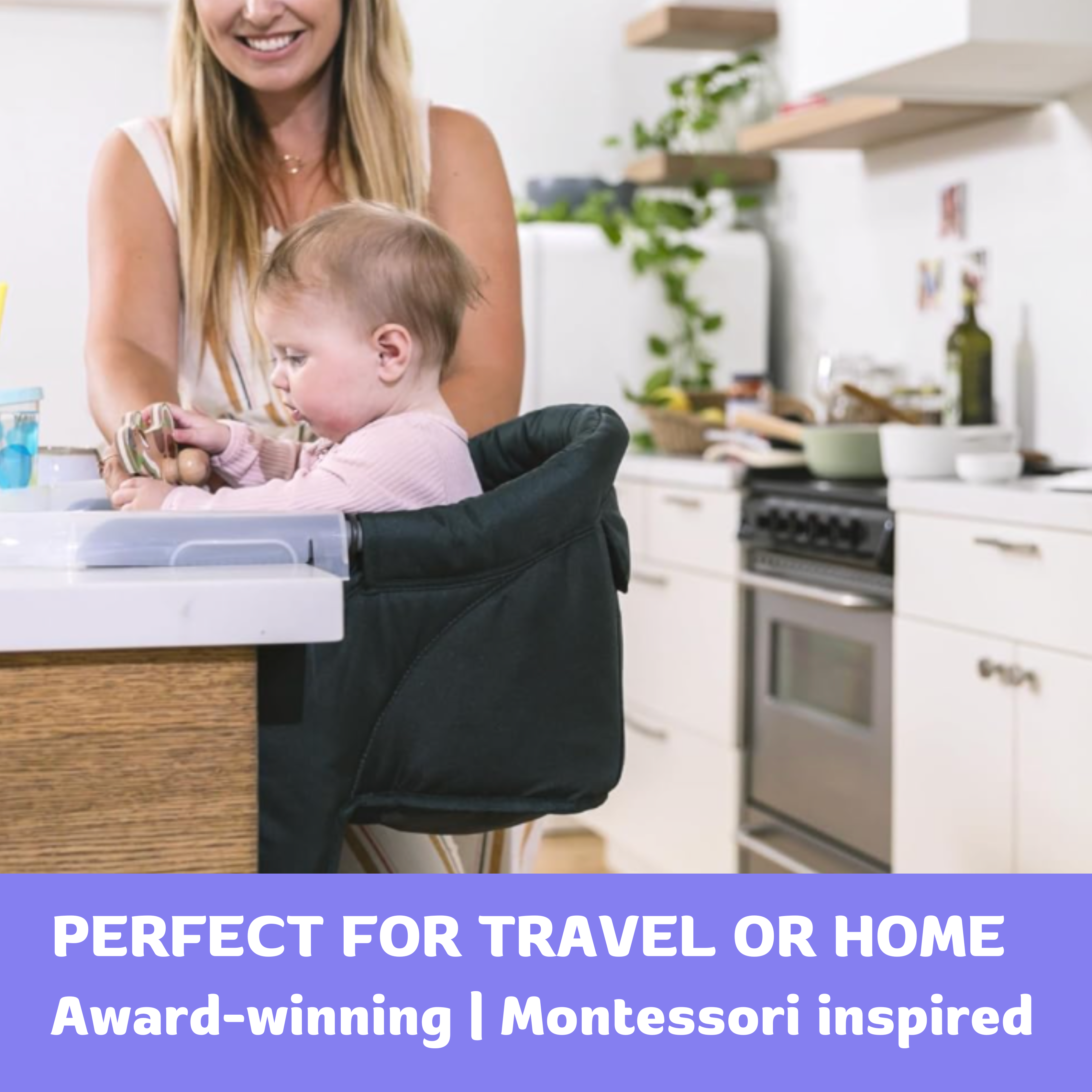 Bubpedia™ Portable Hook-On High Chair