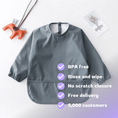 Bubpedia™ Premium Smock Bib